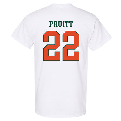 Miami - NCAA Football : Cam Pruitt - Classic Shersey T-Shirt-1