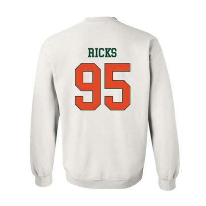 Miami - NCAA Football : Cooper Ricks - Classic Shersey Crewneck Sweatshirt