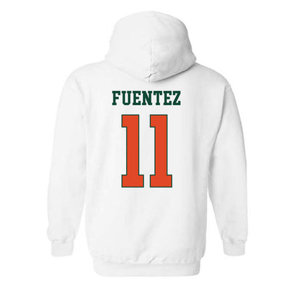 Miami - Women's Volleyball Alumni : Blair Fuentez - Classic Shersey Hooded Sweatshirt