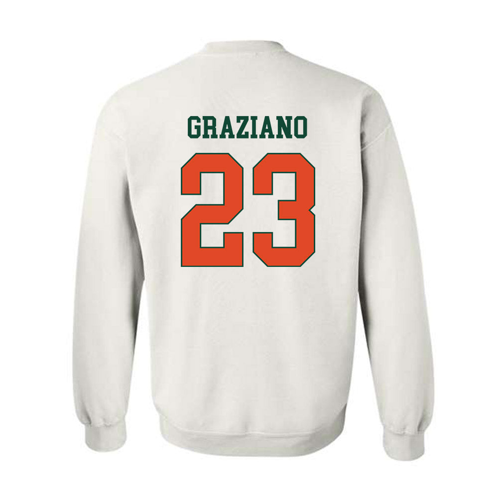 Miami - NCAA Women's Soccer : Faith Graziano - Classic Shersey Crewneck Sweatshirt