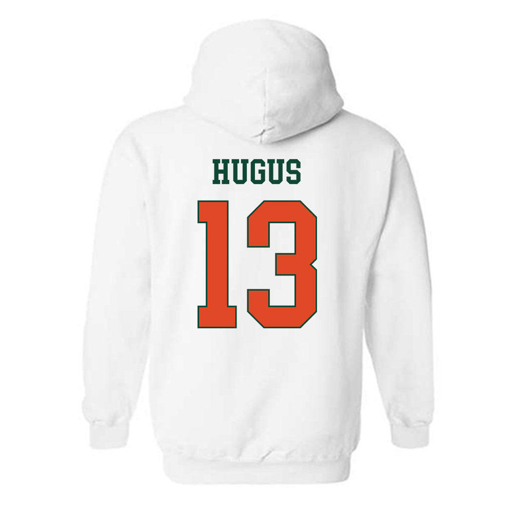 Miami - NCAA Baseball : Griffin Hugus - Classic Shersey Hooded Sweatshirt-1