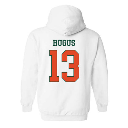 Miami - NCAA Baseball : Griffin Hugus - Classic Shersey Hooded Sweatshirt-1