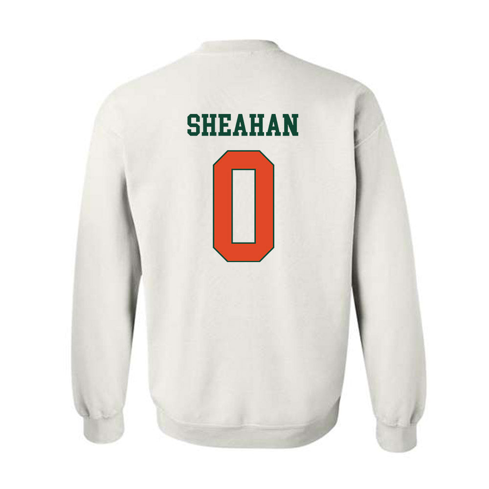 Miami - NCAA Baseball : Vance Sheahan - Classic Shersey Crewneck Sweatshirt-1