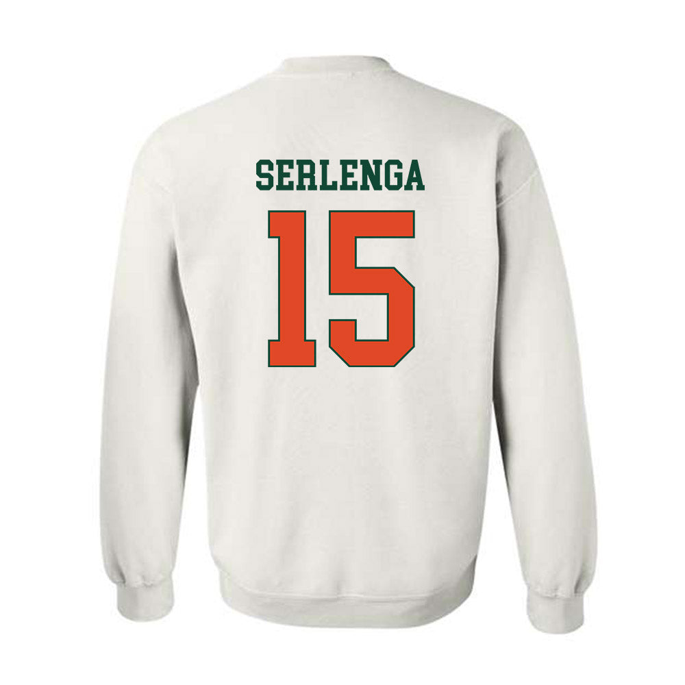 Miami - NCAA Women's Soccer : Allie Serlenga - Classic Shersey Crewneck Sweatshirt-1
