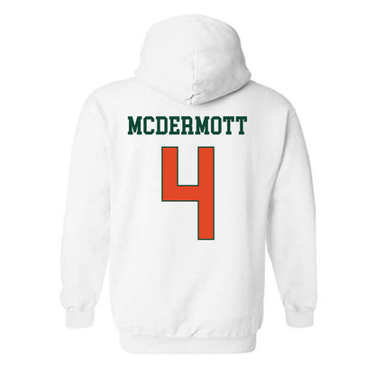 Miami - Women's Volleyball Alumni : Brooke McDermott - Classic Shersey Hooded Sweatshirt