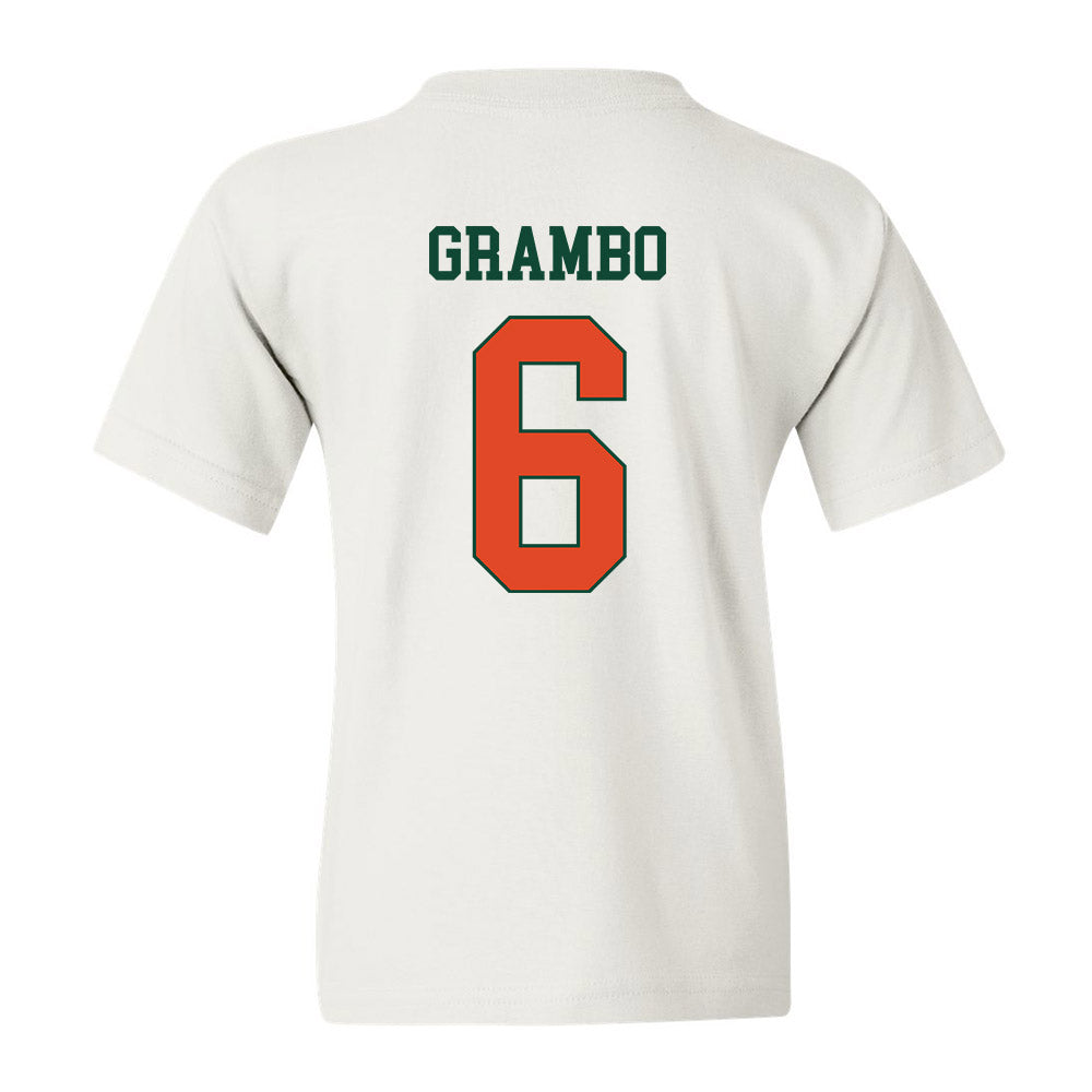 Miami - NCAA Women's Soccer : Tori Grambo - Classic Shersey Youth T-Shirt