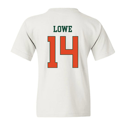 Miami - NCAA Football : Hayden Lowe - Classic Shersey Youth T-Shirt-1
