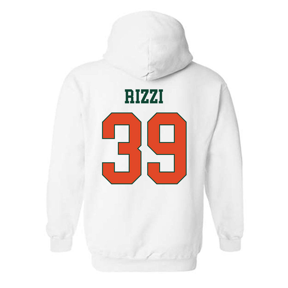 Miami - NCAA Football : Casey Rizzi - Classic Shersey Hooded Sweatshirt