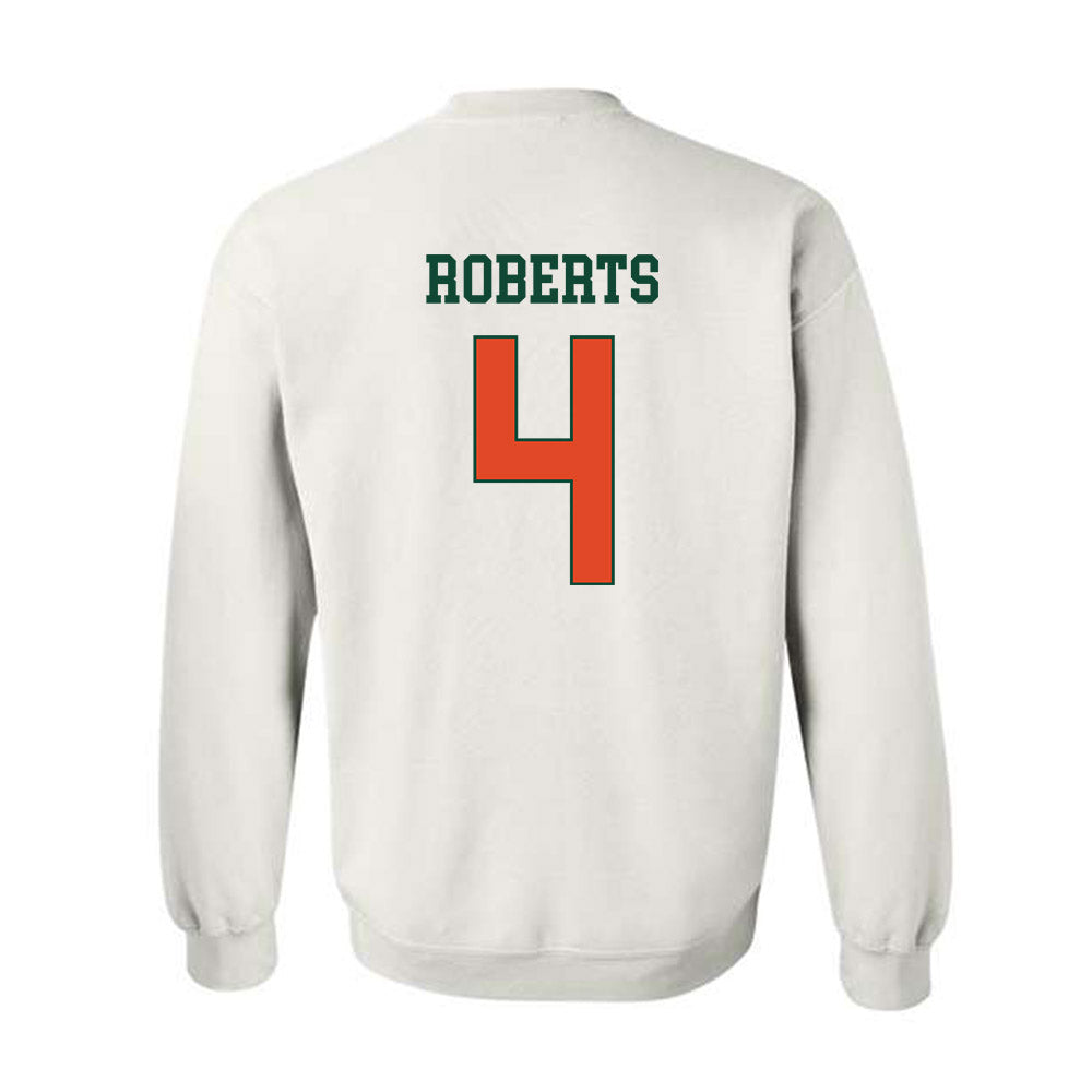 Miami - NCAA Women's Basketball : Jasmyne Roberts - Classic Shersey Crewneck Sweatshirt