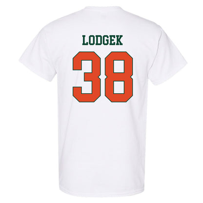 Miami - NCAA Baseball : Jake Lodgek - Classic Shersey T-Shirt-1