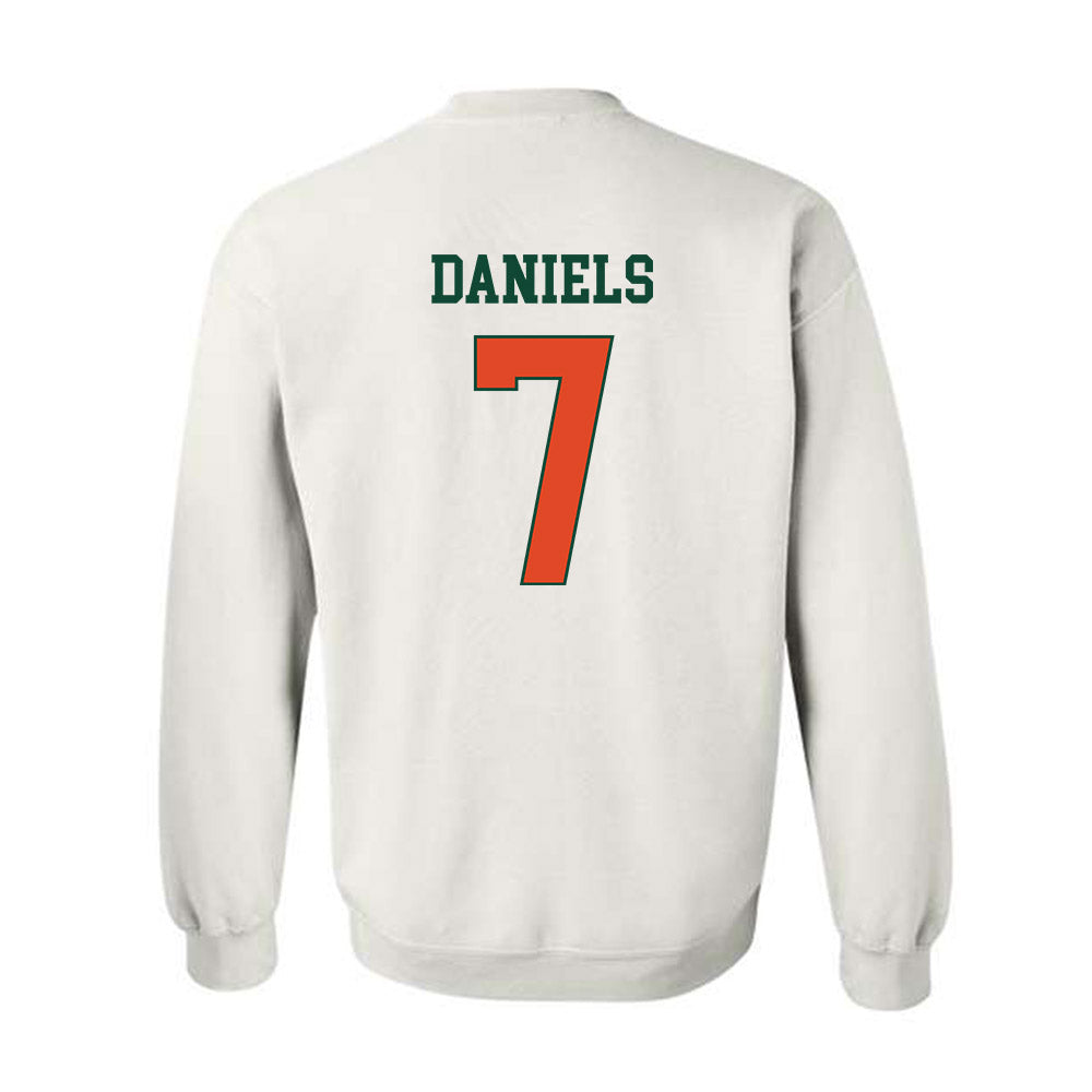 Miami - NCAA Football : CJ Daniels - Classic Shersey Crewneck Sweatshirt-1