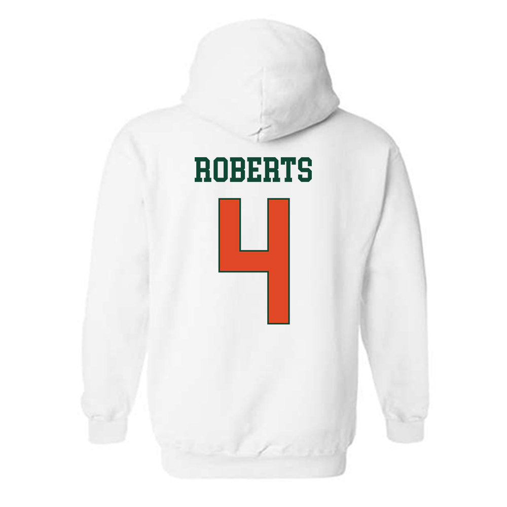 Miami - NCAA Women's Basketball : Jasmyne Roberts - Classic Shersey Hooded Sweatshirt