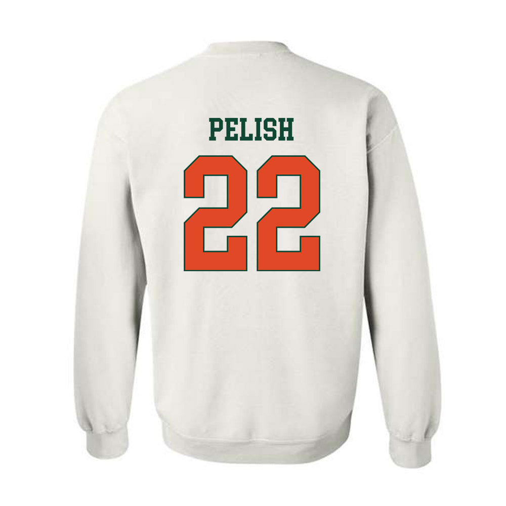 Miami - NCAA Women's Basketball : Simone Pelish - Classic Shersey Crewneck Sweatshirt