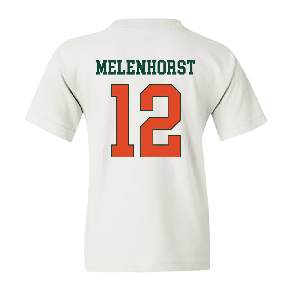 Miami - NCAA Women's Soccer : Teegan Melenhorst - Classic Shersey Youth T-Shirt-1