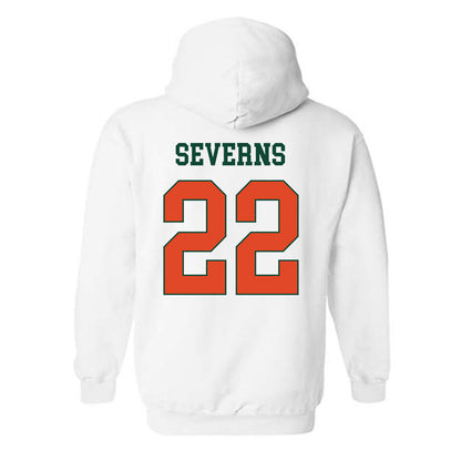 Miami - NCAA Women's Soccer : Brie Severns - Classic Shersey Hooded Sweatshirt-1
