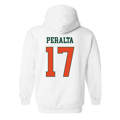 Miami - NCAA Baseball : Fabio Peralta - Classic Shersey Hooded Sweatshirt-1