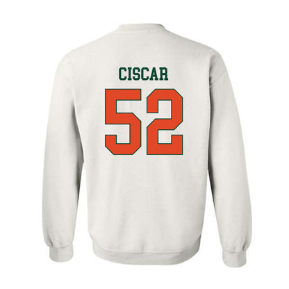 Miami - NCAA Baseball : Anthony Ciscar - Classic Shersey Crewneck Sweatshirt-1