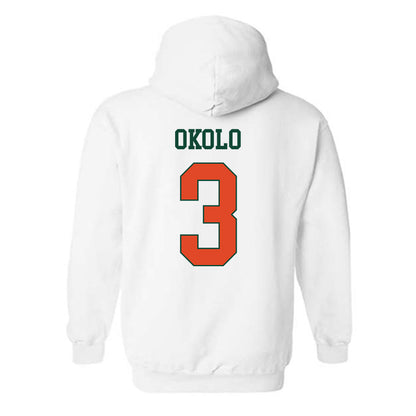 Miami - NCAA Women's Basketball : Soma Okolo - Classic Shersey Hooded Sweatshirt-1