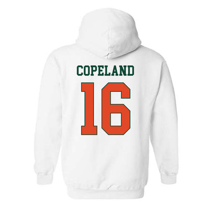 Miami - NCAA Baseball : Cian Copeland - Classic Shersey Hooded Sweatshirt-1