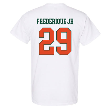 Miami - NCAA Football : Romanas Frederique Jr - Classic Shersey T-Shirt-1