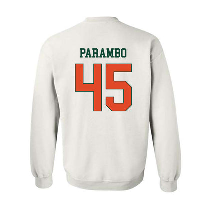 Miami - NCAA Football : Luke Parambo - Classic Shersey Crewneck Sweatshirt