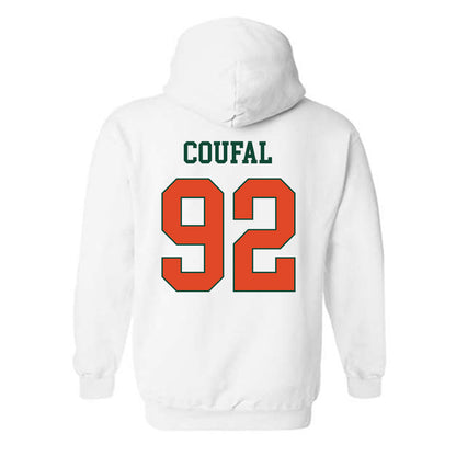 Miami - NCAA Football : Sam Coufal - Classic Shersey Hooded Sweatshirt