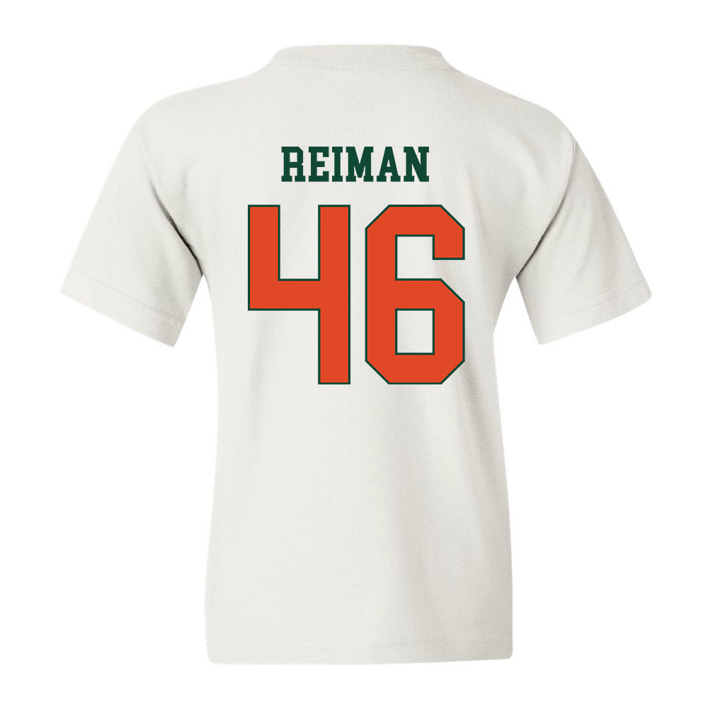 Miami - NCAA Football : Dylan Reiman - Classic Shersey Youth T-Shirt