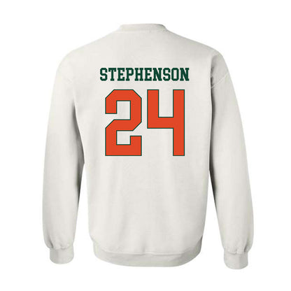 Miami - NCAA Women's Soccer : Alyssa Stephenson - Classic Shersey Crewneck Sweatshirt-1