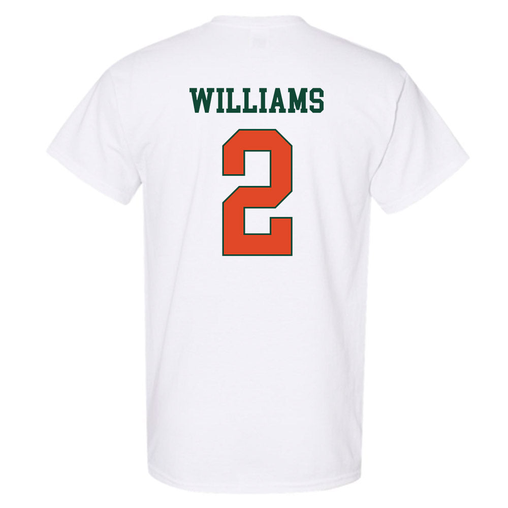 Miami - NCAA Baseball : Derek Williams - Classic Shersey T-Shirt-1