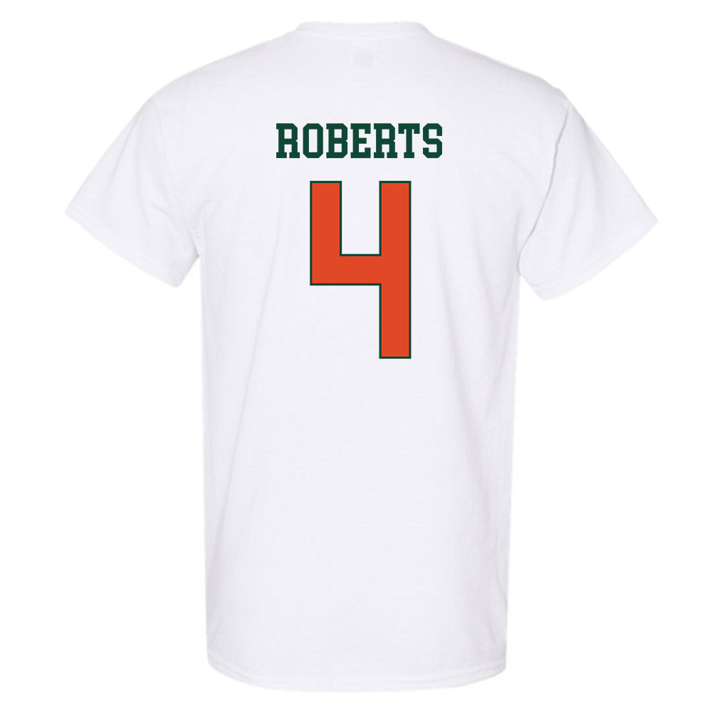 Miami - NCAA Women's Basketball : Jasmyne Roberts - Classic Shersey T-Shirt