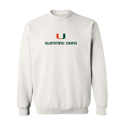 Miami - NCAA Women's Swimming & Diving : Carly Lahr - Classic Shersey Crewneck Sweatshirt-0