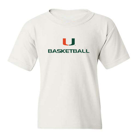 Miami - NCAA Men's Basketball : Treyvon Maddox - Classic Shersey Youth T-Shirt-0