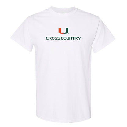 Miami - NCAA Men's Cross Country : Enrique Borrego - Classic Shersey T-Shirt-0