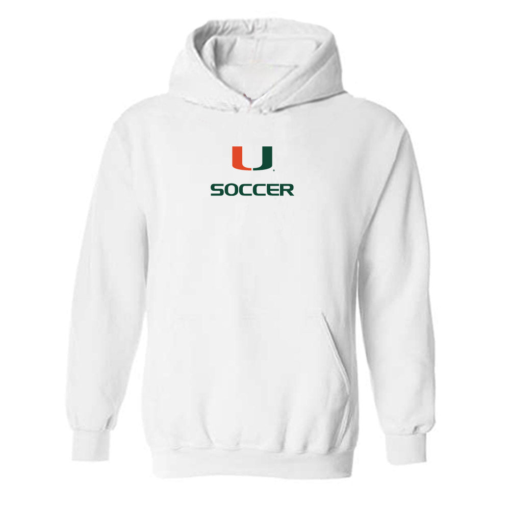 Miami - NCAA Women's Soccer : Eabha Omahony - Classic Shersey Hooded Sweatshirt-0