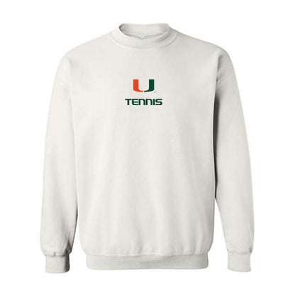 Miami - NCAA Men's Tennis : Saud Alhogbani - Classic Shersey Crewneck Sweatshirt-0