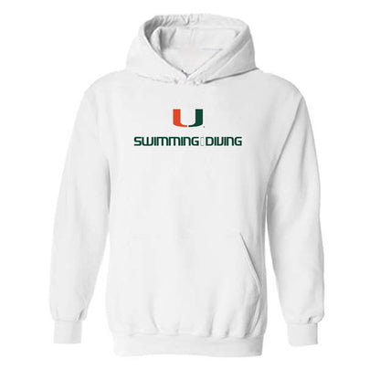 Miami - NCAA Women's Swimming & Diving : Carly Lahr - Classic Shersey Hooded Sweatshirt-0
