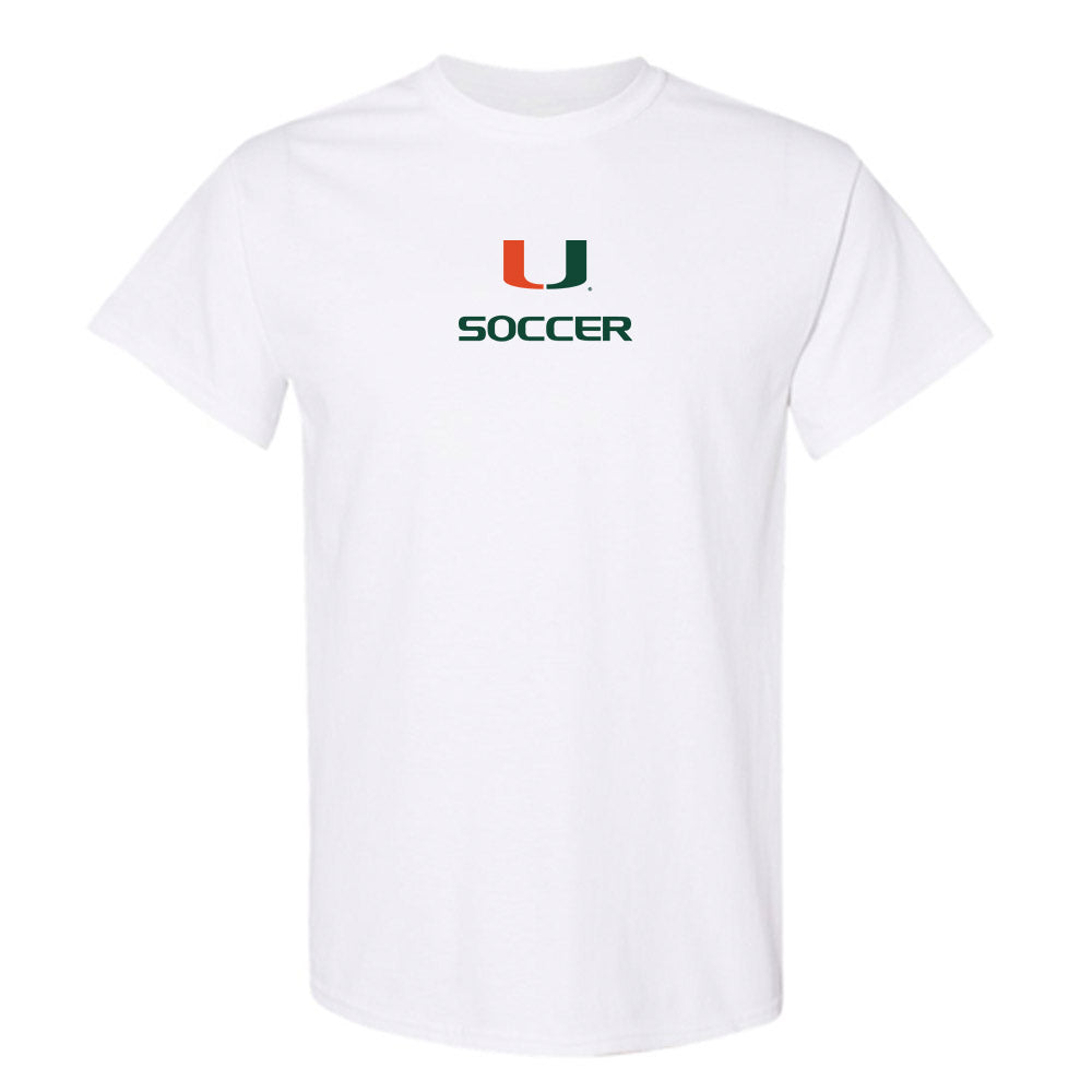 Miami - NCAA Women's Soccer : Amanda Peck - Classic Shersey T-Shirt-0