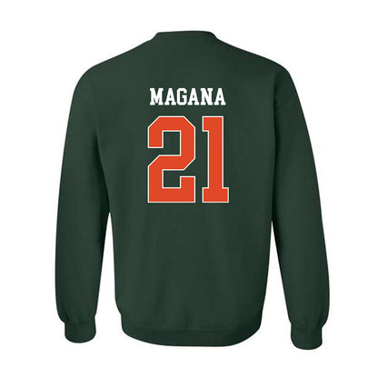 Miami - NCAA Baseball : Mario Magana - Classic Shersey Crewneck Sweatshirt-1