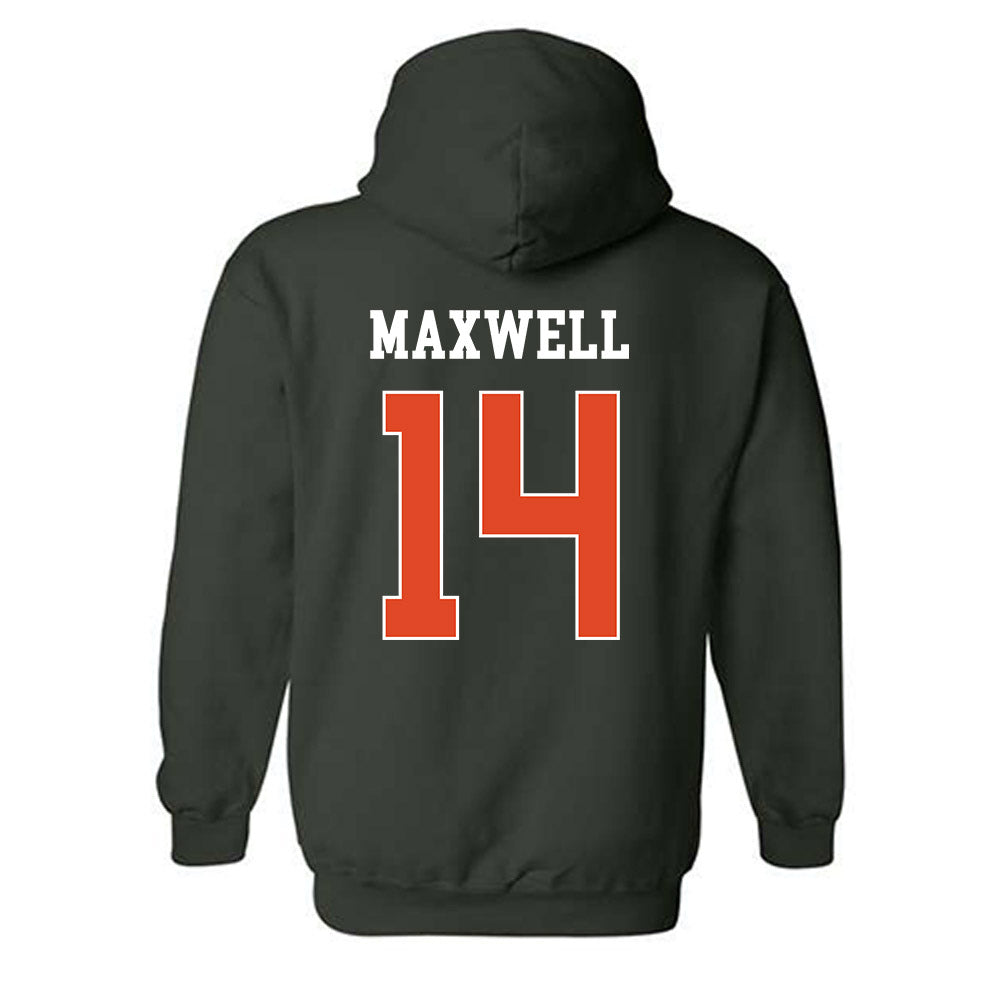 Miami - NCAA Women's Soccer : Taylor Maxwell - Classic Shersey Hooded Sweatshirt-1