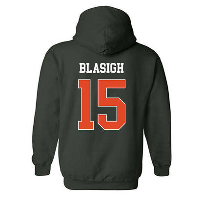 Miami - NCAA Women's Basketball : Vittoria Blasigh - Classic Shersey Hooded Sweatshirt-1