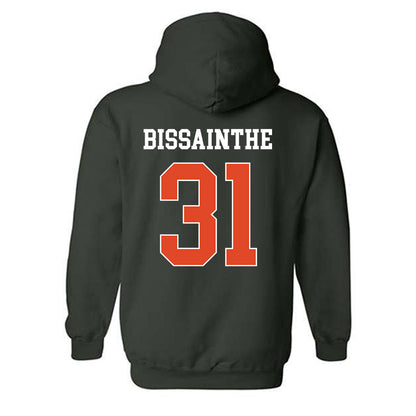 Miami - NCAA Football : Wesley Bissainthe - Classic Shersey Hooded Sweatshirt-1