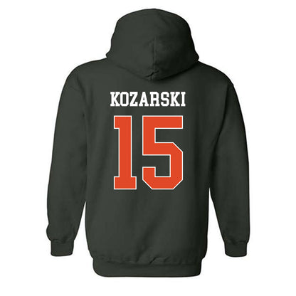 Miami - NCAA Women's Soccer : Gisselle Kozarski - Classic Shersey Hooded Sweatshirt