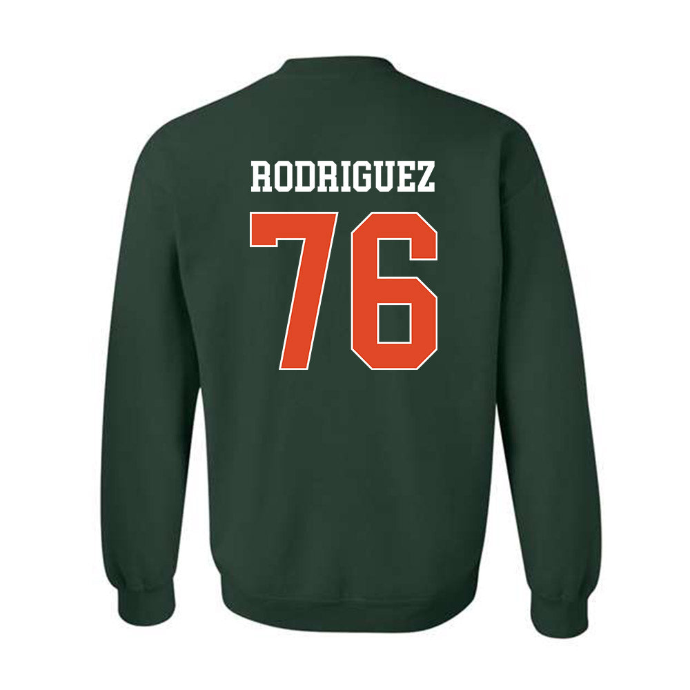 Miami - NCAA Football : Ryan Rodriguez - Classic Shersey Crewneck Sweatshirt-1