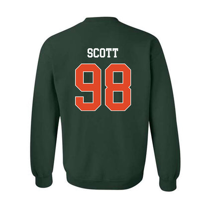 Miami - NCAA Football : Justin Scott - Crewneck Sweatshirt