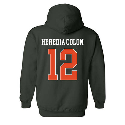 Miami - NCAA Women's Volleyball : Flormarie Heredia Colon - Classic Shersey Hooded Sweatshirt-1