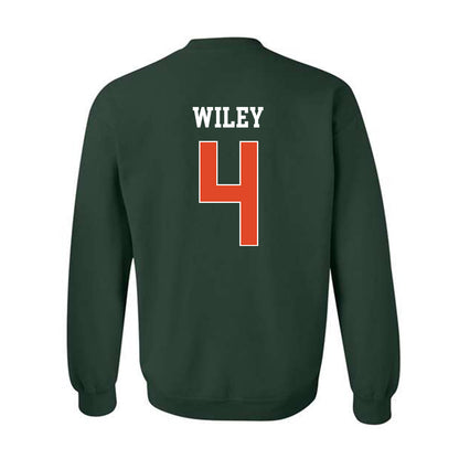 Miami - NCAA Women's Volleyball : Logan Wiley - Classic Shersey Crewneck Sweatshirt-1