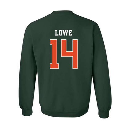 Miami - NCAA Football : Hayden Lowe - Classic Shersey Crewneck Sweatshirt-1