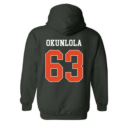 Miami - NCAA Football : Samson Okunlola - Classic Shersey Hooded Sweatshirt-1
