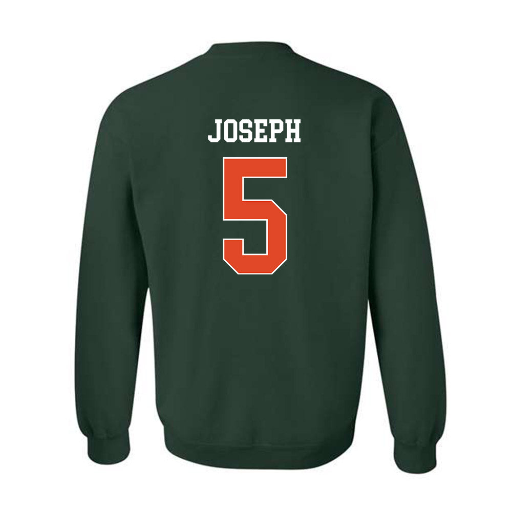 Miami - NCAA Football : Nathaniel Joseph - Crewneck Sweatshirt