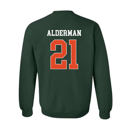 Miami - NCAA Football : Jaylin Alderman - Crewneck Sweatshirt